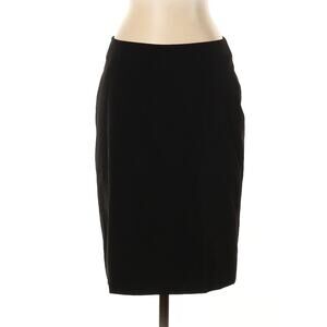 EUC! Jenne Maag Classic Designer Black Pencil Skirt Size P / XS